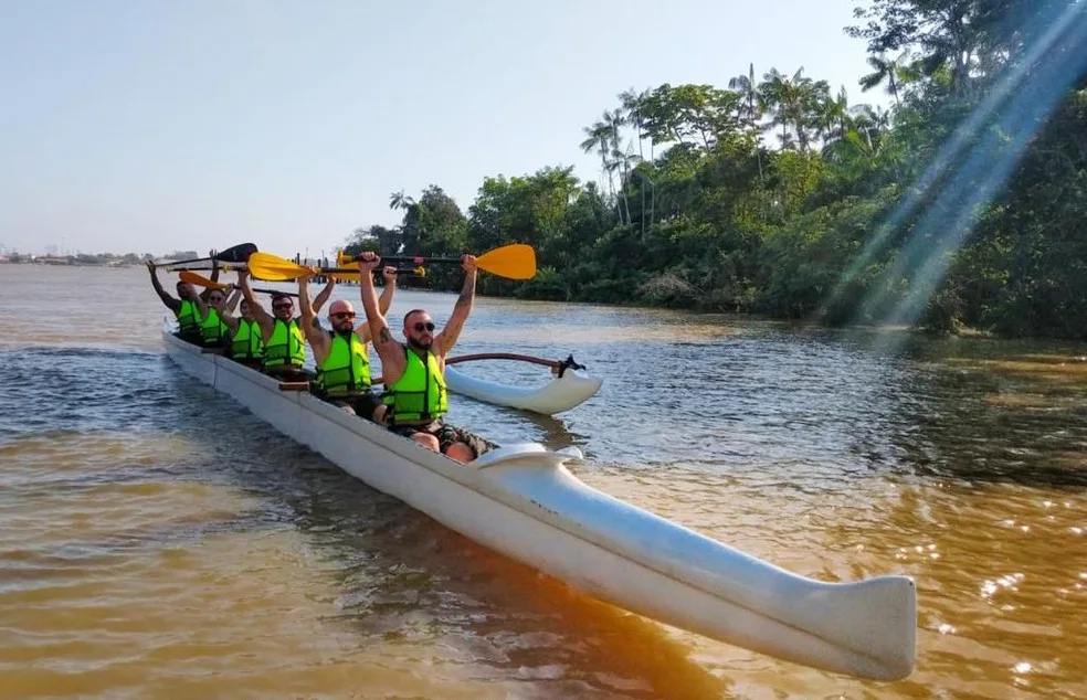 Experiência de Canoa Havaiana no Rio Combu